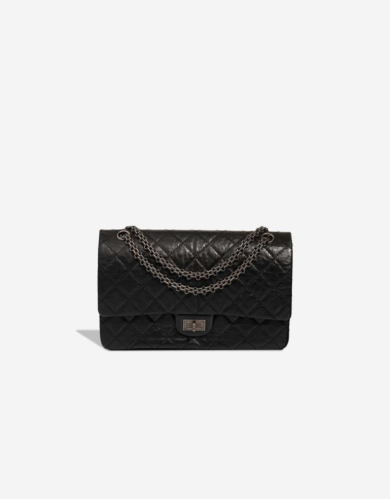 Chanel 2.55 Reissue 226 Aged Calf Black Front | Sell your designer bag