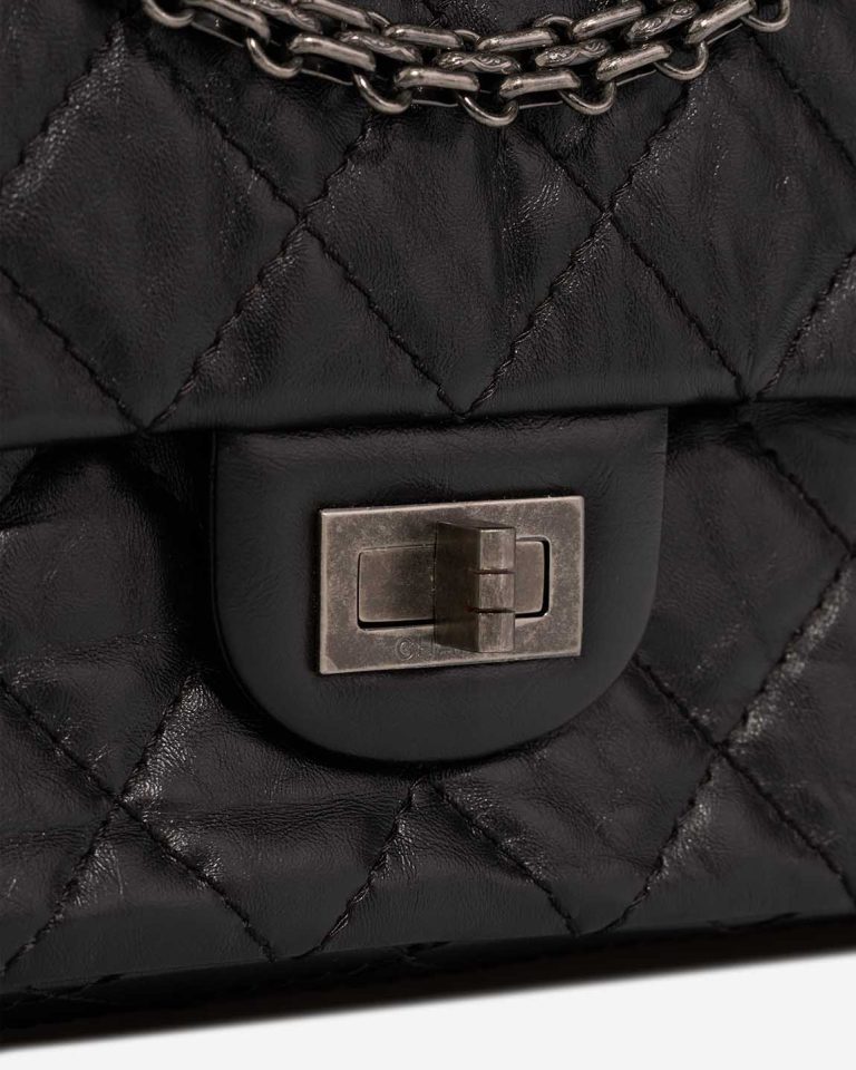 Chanel 2.55 Reissue 226 Aged Calf Black Closing System | Sell your designer bag