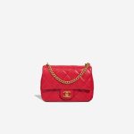 Chanel Timeless Mini Rectangular Lamb Red Front | Sell your designer bag
