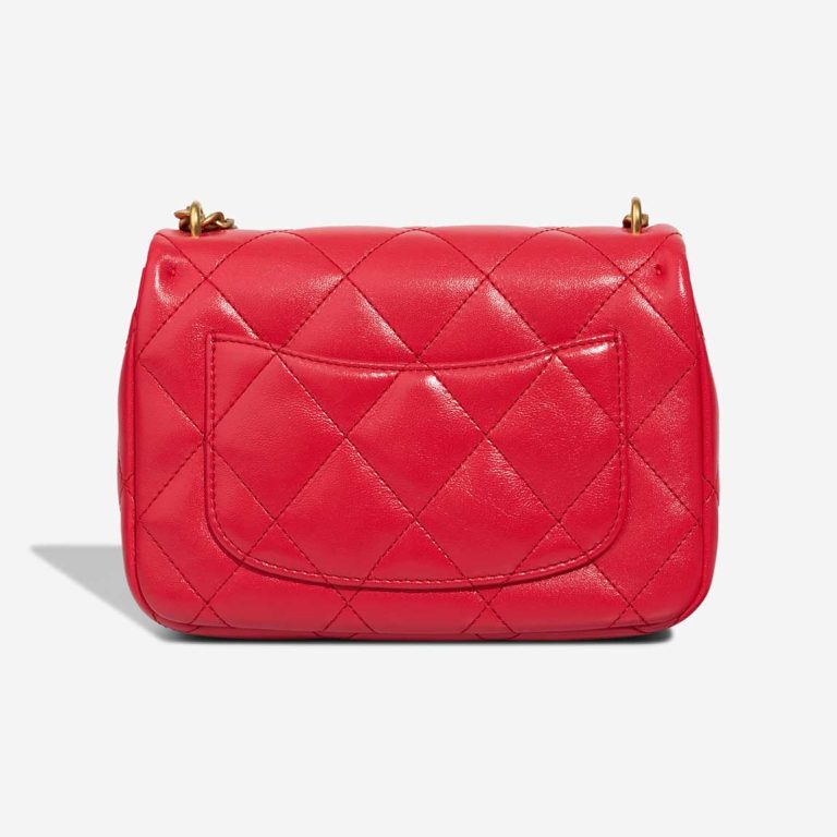 Chanel Timeless Mini Rectangular Lamb Red | Sell your designer bag