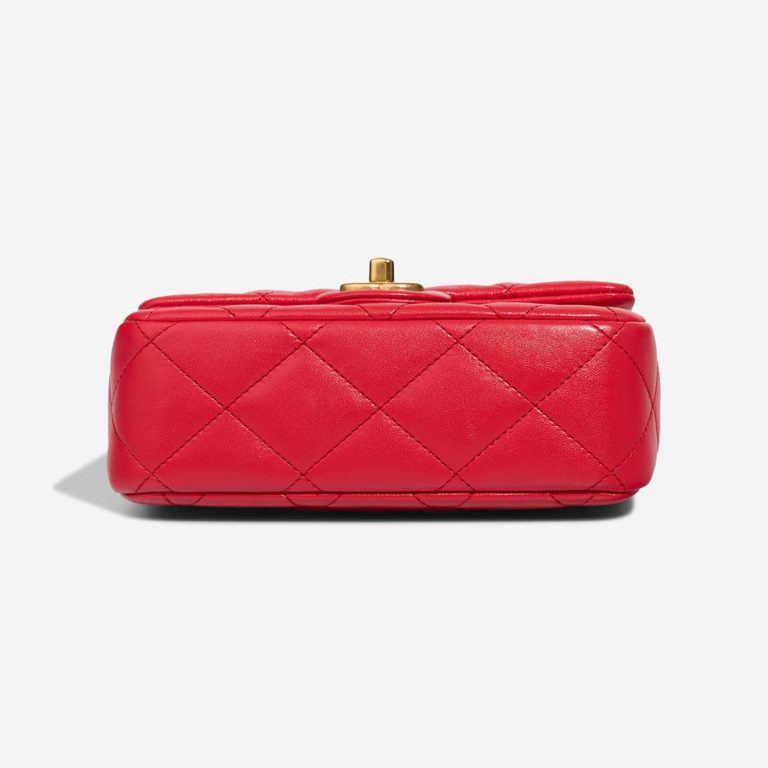 Chanel Timeless Mini Rectangular Lamb Red | Sell your designer bag