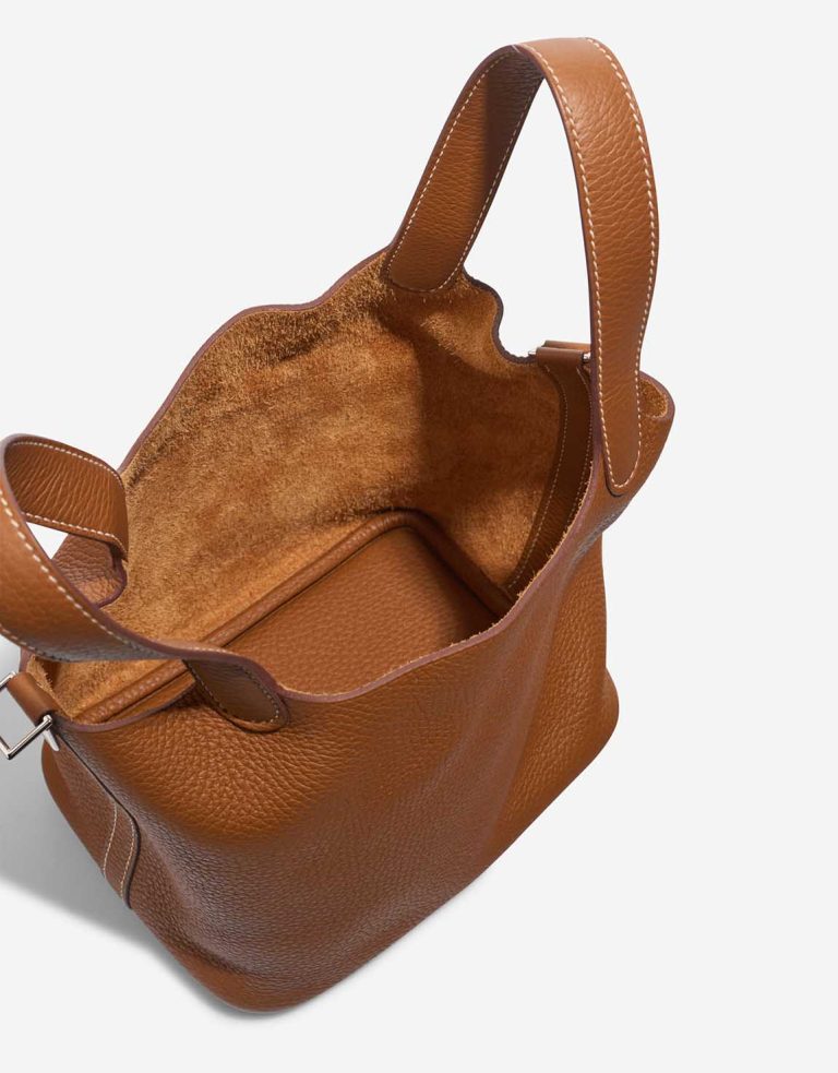 Hermès Picotin 18 Clémence Gold Inside | Sell your designer bag