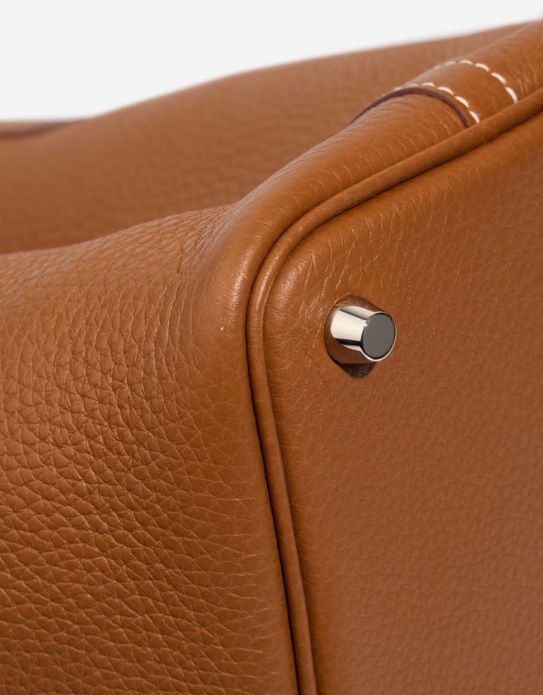 Hermès Picotin 18 Clémence Gold Signs of wear | Sell your designer bag