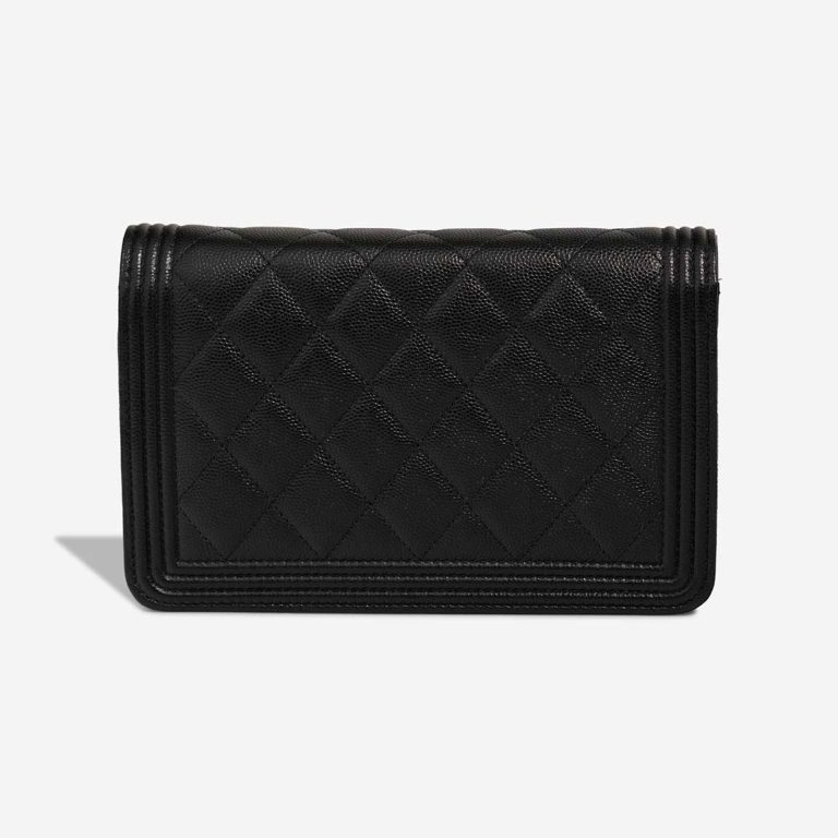 Chanel Boy Wallet On Chain Caviar Black | Sell your designer bag