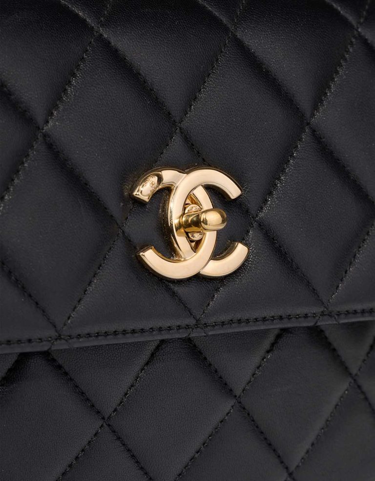 Chanel Trendy CC Medium Lamb Black Closing System | Sell your designer bag