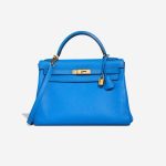 Hermès Kelly 32 Togo Bleu Zanzibar Front | Sell your designer bag