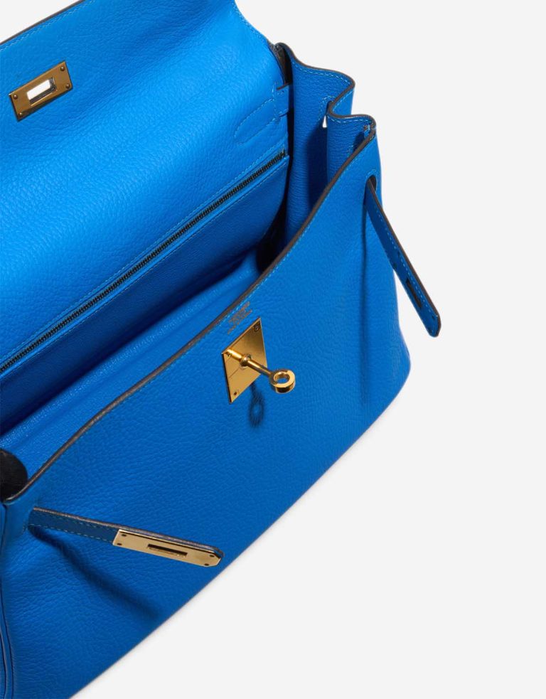 Hermès Kelly 32 Togo Bleu Zanzibar Inside | Sell your designer bag