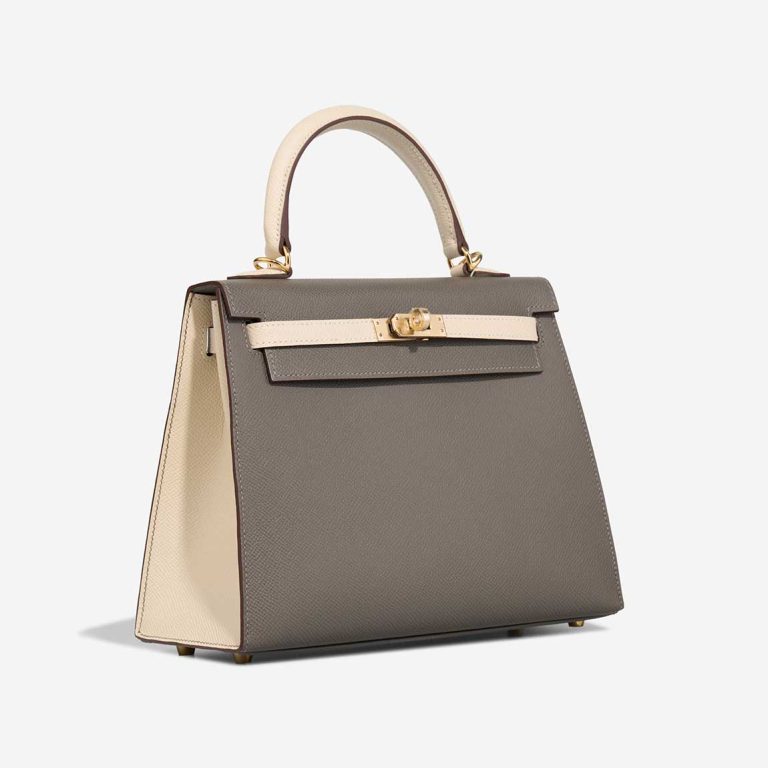 Hermès Kelly HSS 25 Epsom Gris Asphalte / Craie | Sell your designer bag