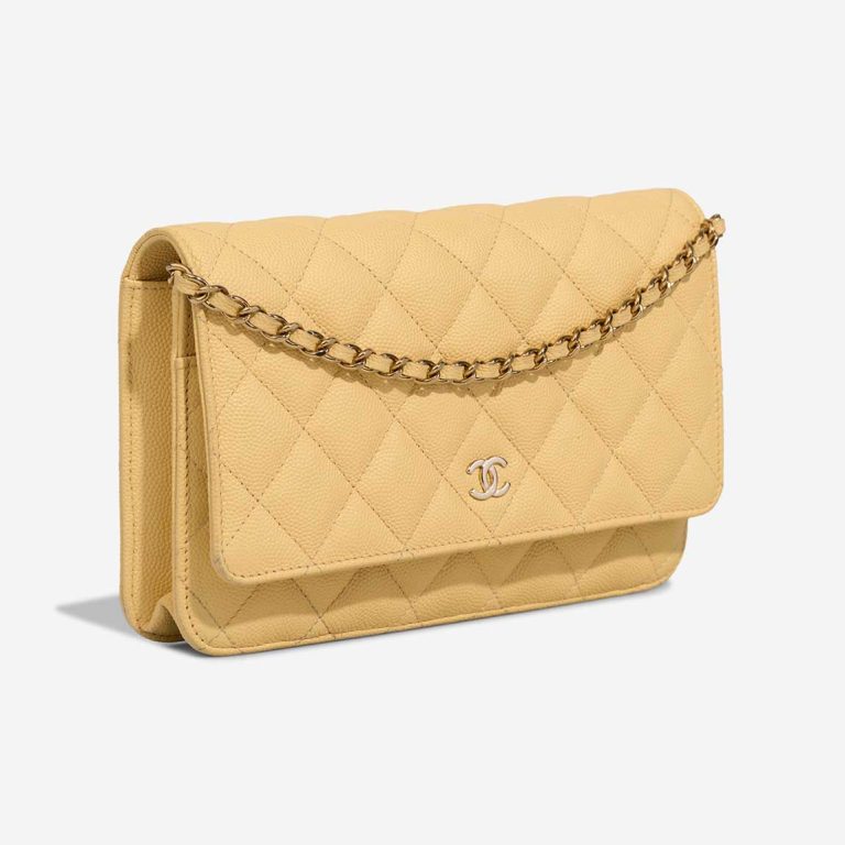 Chanel Wallet On Chain Caviar Yellow | Sell your designer bag