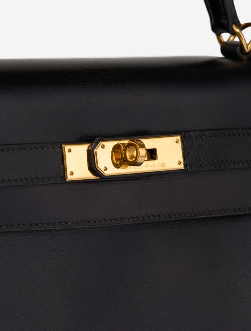 Hermès Kelly 35 Box Calf Black Closing System | Sell your designer bag