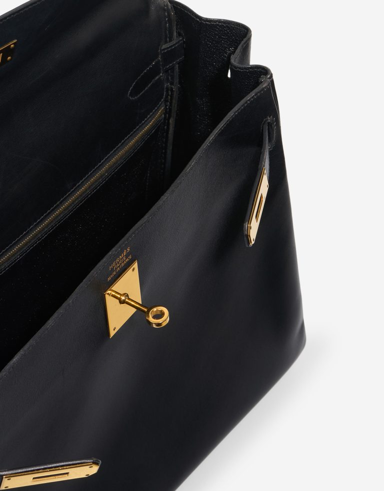 Hermès Kelly 35 Box Calf Black Inside | Sell your designer bag