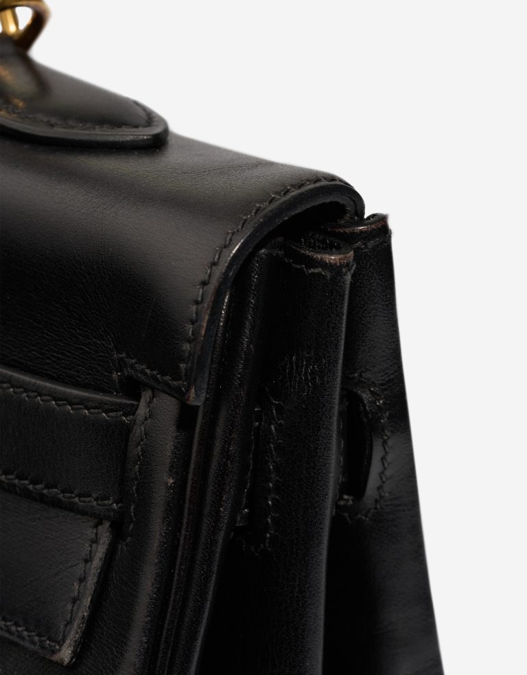 Hermès Kelly 35 Box Calf Black Signs of wear | Sell your designer bag