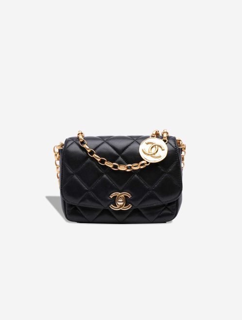 Chanel Timeless Medium Square Lamb Black Front | Sell your designer bag