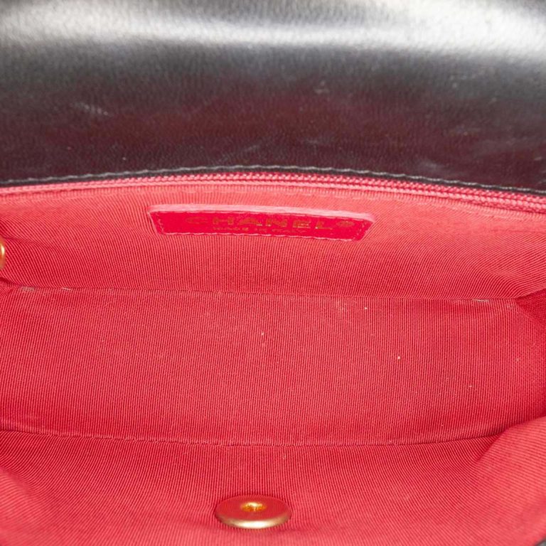 Chanel Timeless Medium Square Lamb Black Inside | Sell your designer bag