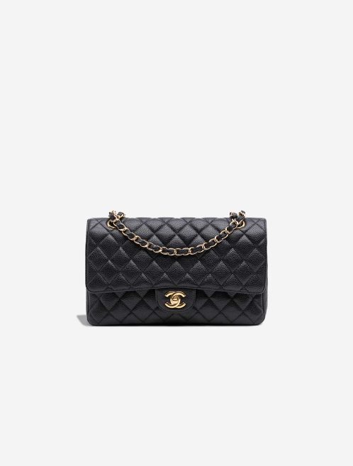 Chanel Timeless Medium Caviar Black Front | Sell your designer bag