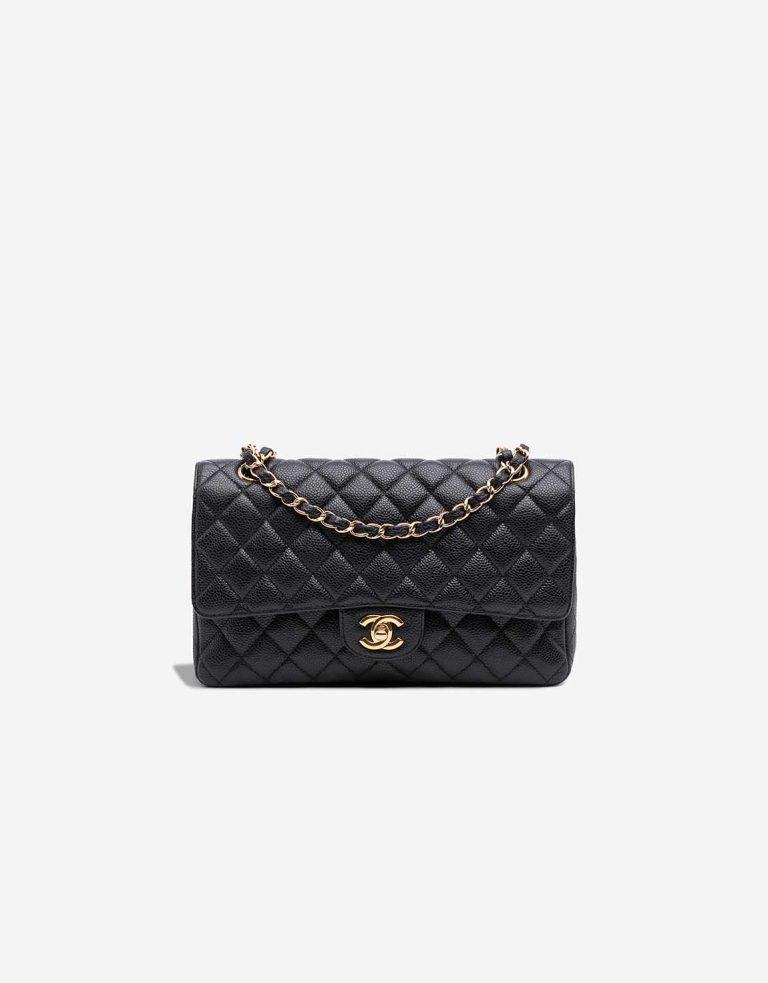 Chanel Timeless Medium Caviar Black Front | Sell your designer bag