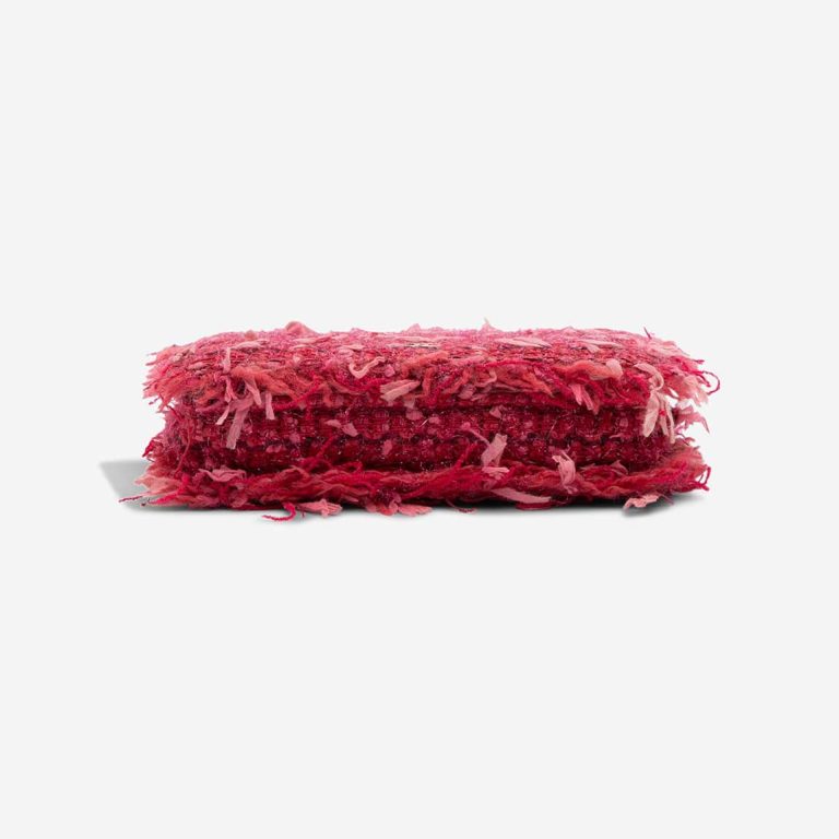 Chanel Wallet On Chain Tweed Pink / Red | Sell your designer bag