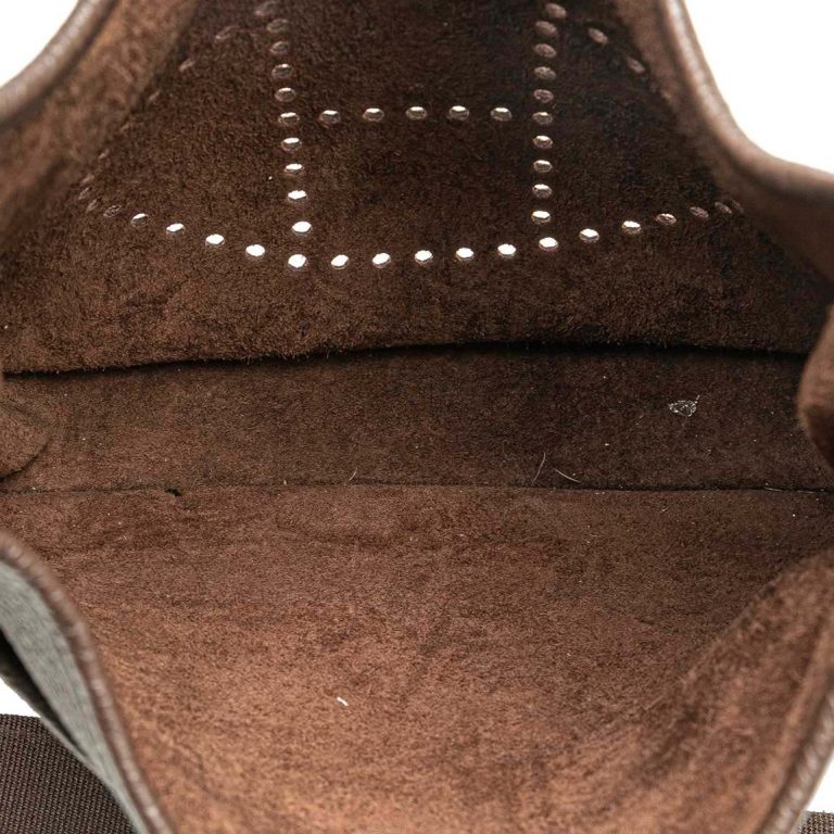Hermès Evelyne 29 Togo Moka Inside | Sell your designer bag