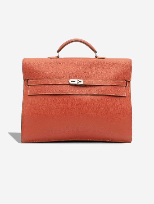 Hermès Dépêches 38 Togo Brique Front | Sell your designer bag