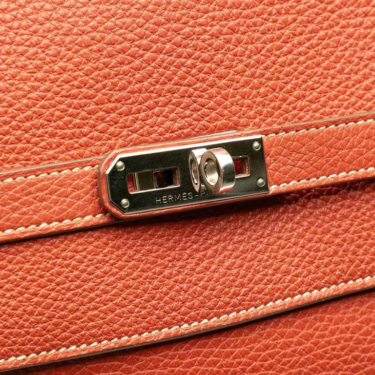 Hermès Dépêches 38 Togo Brique Front | Sell your designer bag