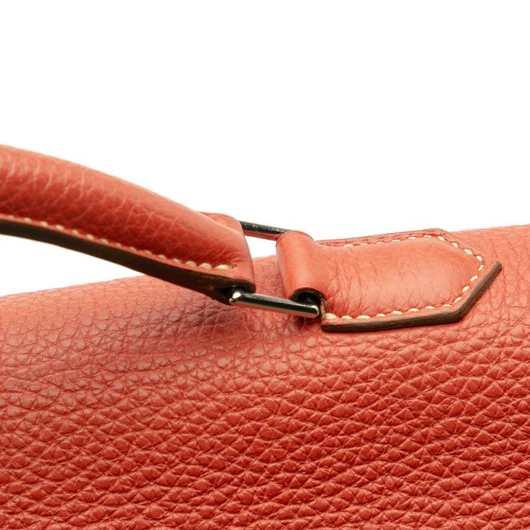 Hermès Dépêches 38 Togo Brique Signs of wear | Sell your designer bag