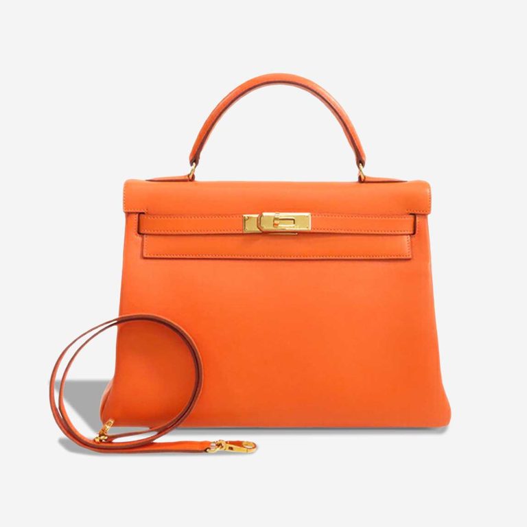 Hermès Kelly 32 Gulliver Orange H Front | Sell your designer bag