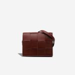 Bottega Veneta Cassette Lamb Bordeaux Front | Sell your designer bag