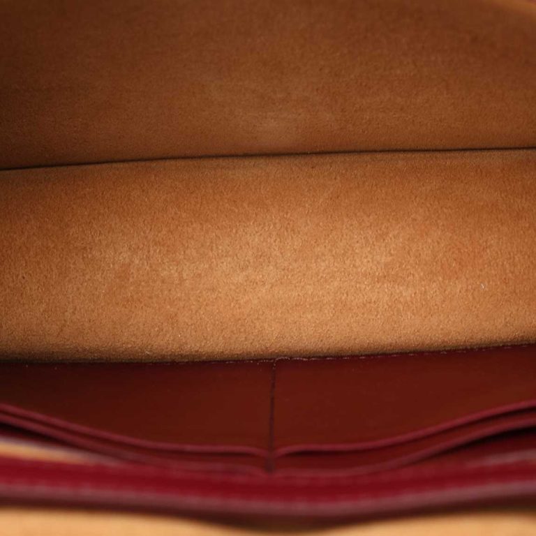 Bottega Veneta Cassette Lamb Bordeaux Inside | Sell your designer bag