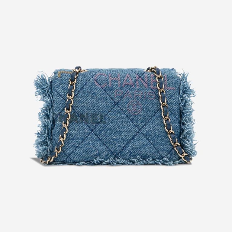 Chanel Clutch with Chain Denim Blue | Sell your designer bag