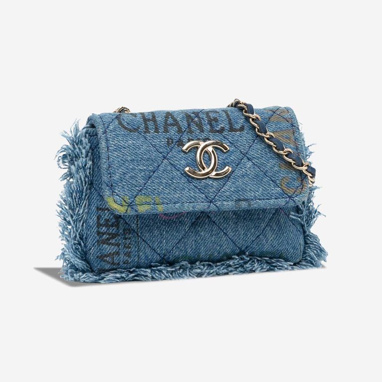 Chanel Clutch with Chain Denim Blue | Sell your designer bag