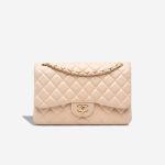 Chanel Timeless Jumbo Lamb Light Pink Front | Sell your designer bag