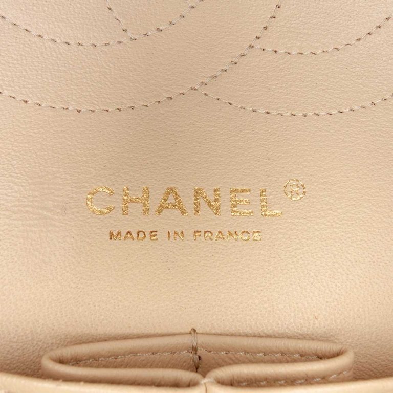 Chanel Timeless Jumbo Lamb Light Pink Logo | Sell your designer bag