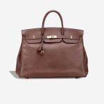 Hermès Birkin 40 Courchevel Marron Front | Sell your designer bag