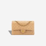 Chanel Timeless Medium Lamb Beige Front | Sell your designer bag
