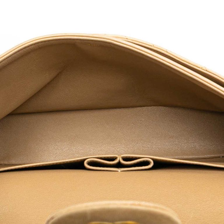 Chanel Timeless Medium Lamb Beige Inside | Sell your designer bag