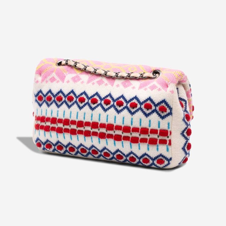 Chanel Timeless Medium Fabric White / Pink / Red / Blue | Sell your designer bag