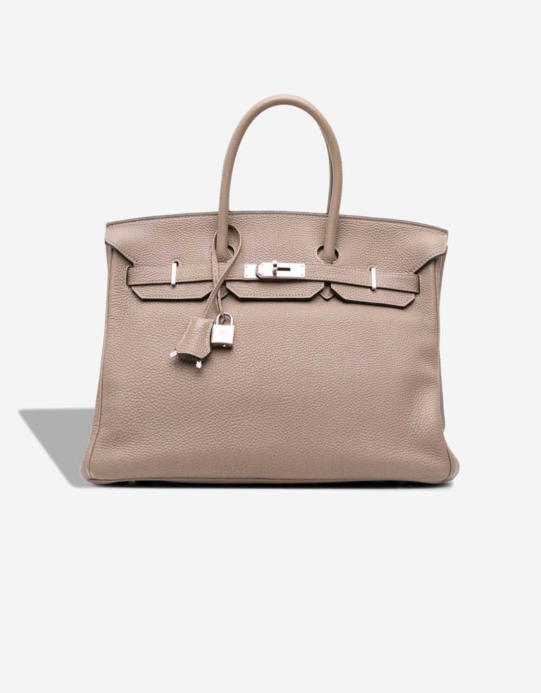 Hermès Birkin 35 Togo Gris Tourterelle Front | Sell your designer bag