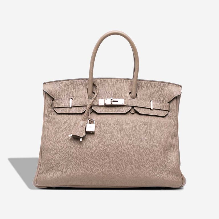Hermès Birkin 35 Togo Gris Tourterelle Front | Sell your designer bag