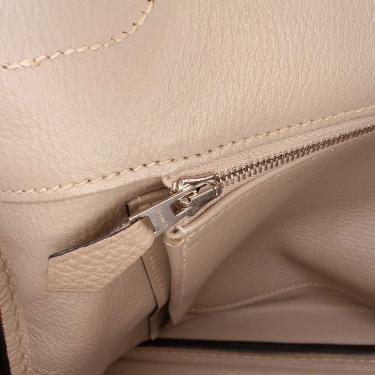Hermès Birkin 35 Togo Gris Tourterelle Signs of wear | Sell your designer bag