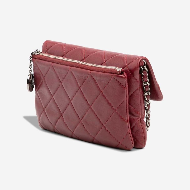 Chanel Flap Bag Mini Lamb Bordeaux Front | Sell your designer bag