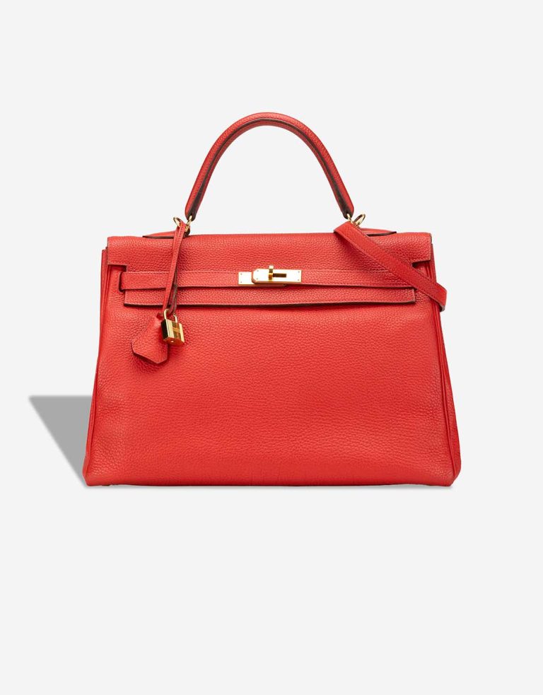 Hermès Kelly 35 Togo Géranium Front | Sell your designer bag