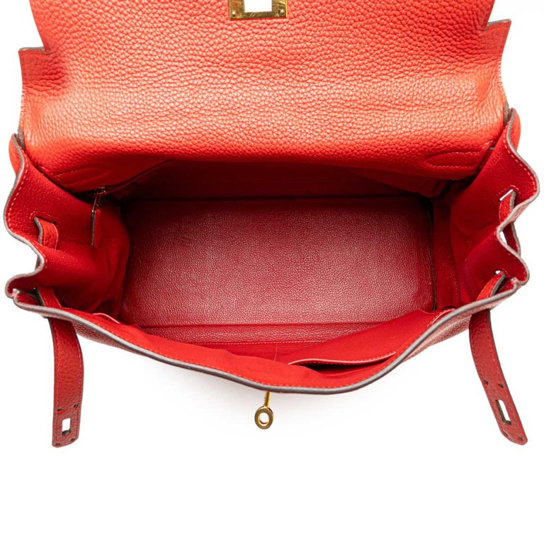 Hermès Kelly 35 Togo Géranium Inside | Sell your designer bag