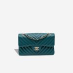 Chanel Timeless Small Caviar Water Green Front | Sell your designer bag