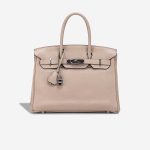 Hermès Birkin 30 Clémence Argile Front | Sell your designer bag