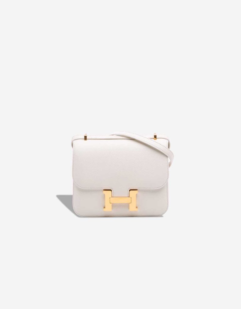 Hermès Constance 18 Evercolor Gris Perle Front | Sell your designer bag