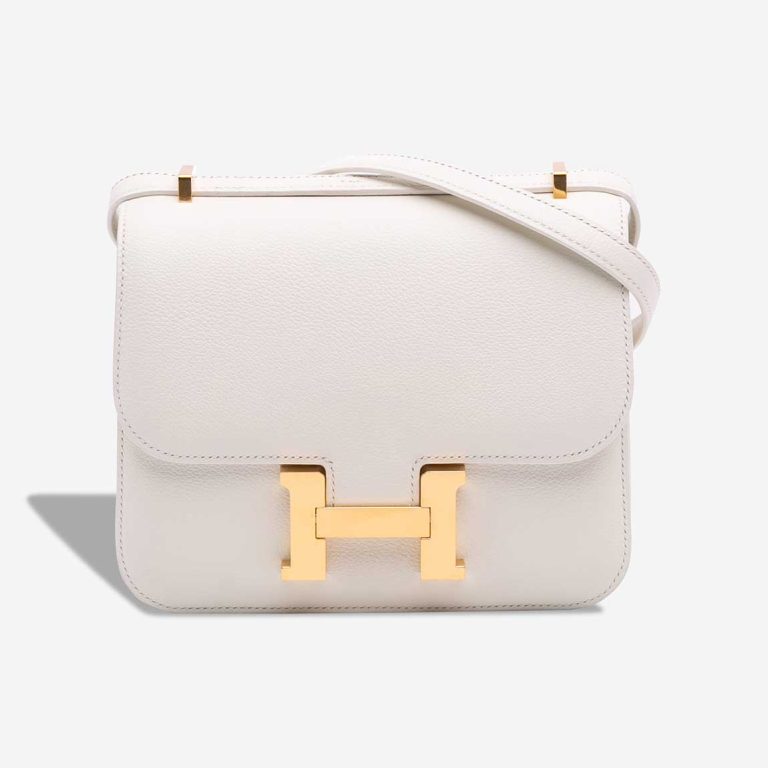 Hermès Constance 18 Evercolor Gris Perle Front | Sell your designer bag