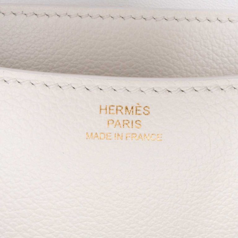 Hermès Constance 18 Evercolor Gris Perle Front | Sell your designer bag
