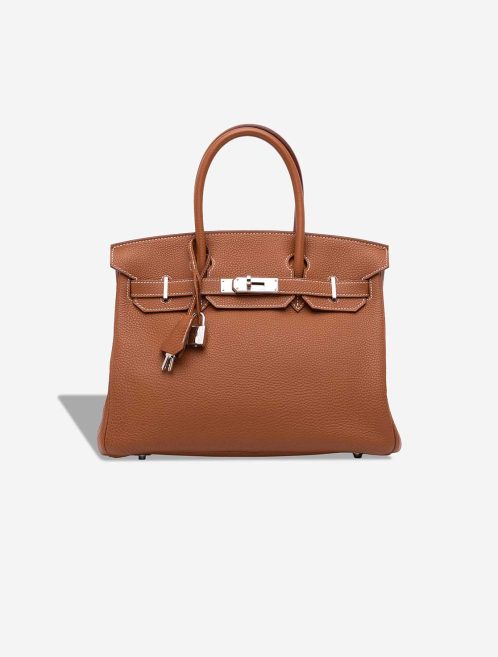 Hermès Birkin 30 Togo Gold Front | Sell your designer bag