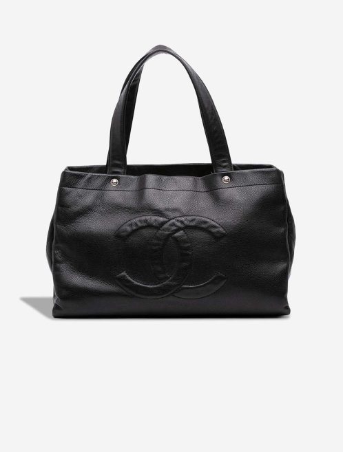 Chanel Shopping Tote Large Caviar Black Front | Sell your designer bag
