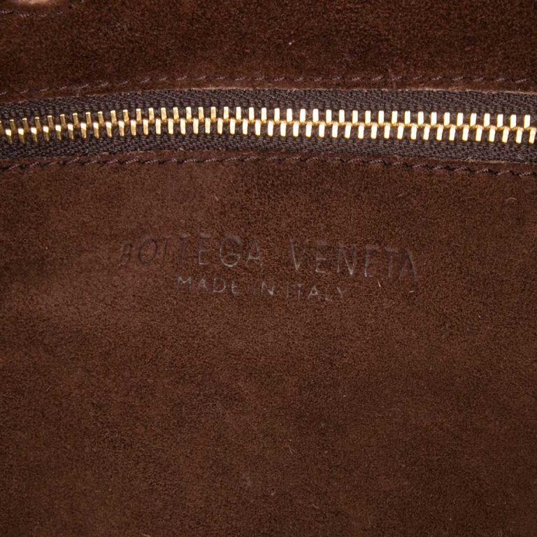 Bottega Veneta Bucket Bag Suede Brown Front | Sell your designer bag
